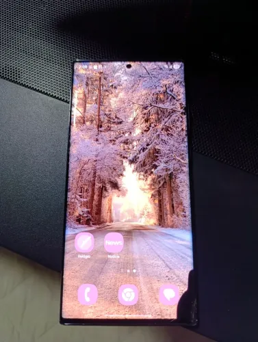 Samsung S22 Ultra Tela Trincada