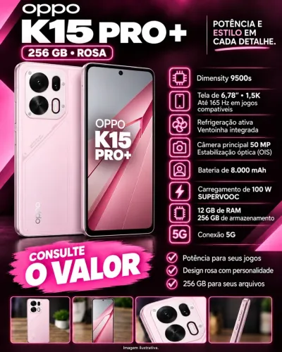 Oppo K15 Pro Plus 12GB/256GB Novo