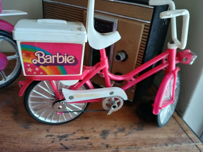 Bicicleta da barbie 80s