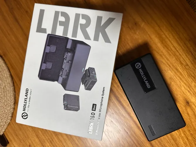 Microfone Hollyland Lark 150 Duo