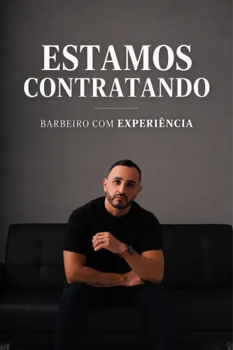 Estamos contratando barbeiro(Com experiência)
