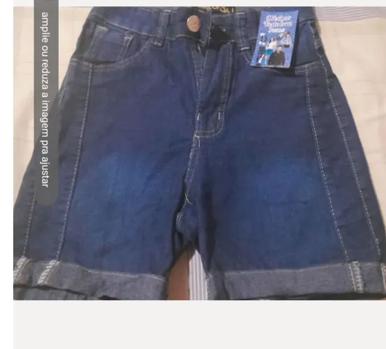 Bermuda jeans feminino 