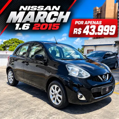 Nissan March SV 1.6 16V Flex Fuel 2015