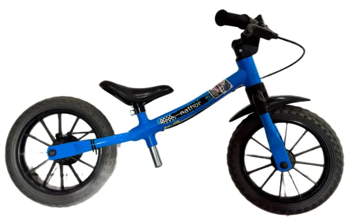 Bicicleta de Equilíbrio Nathor Azul 