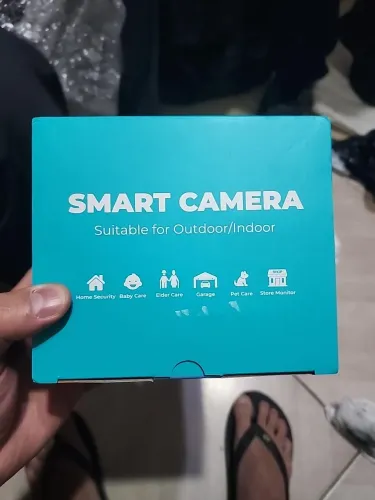 Câmera de segurança inteligente Wi-Fi 