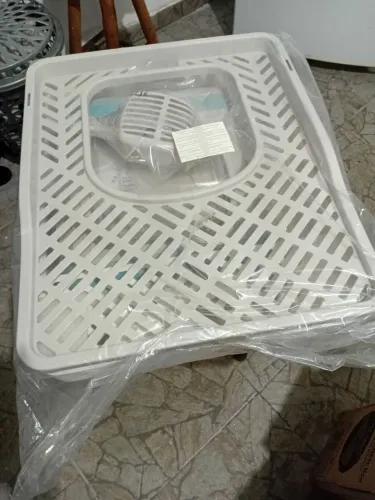 Banheiro caixa de areia para gatos