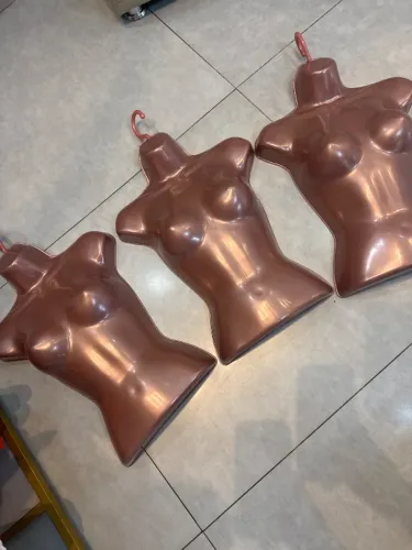 3 Cabides busto rosé 