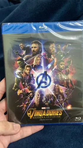 Vingadores: Guerra Infinita - Blu-ray