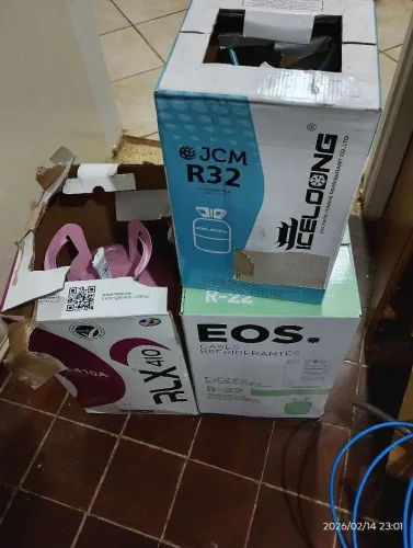 Gás refrigerante R410