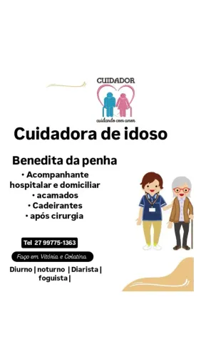 Cuidadora de idoso