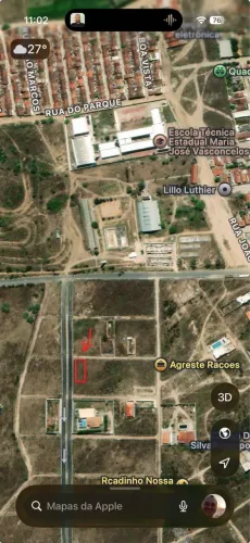 TERRENO 10x24 - PRÓXIMO AO IFPE CAMPUS BEZERROS -PE