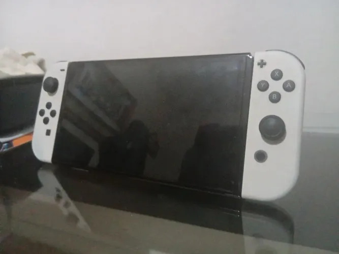 Nintendo Switch OLED (todos os acessórios)