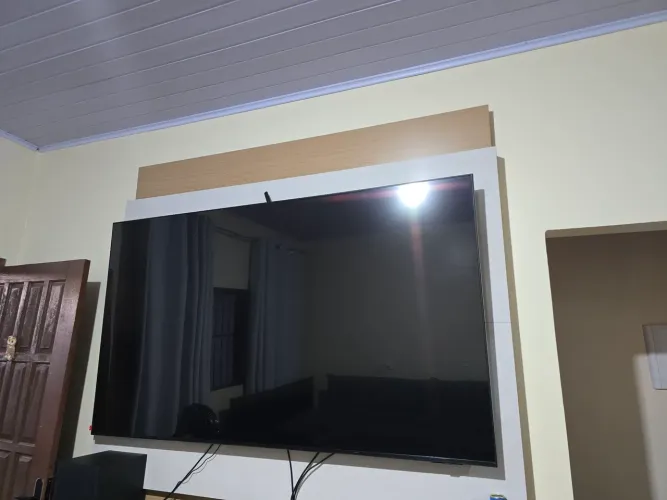 ?Smart TV Samsung 75" - Apenas 4 Meses de Uso (Estado de Nova + Nota Fiscal)