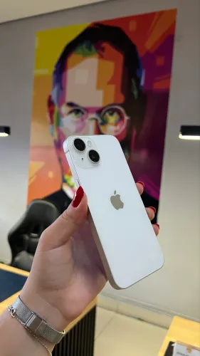 iPhone 14 256GB branco 100%