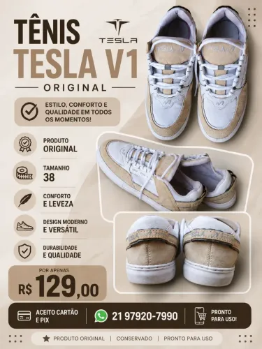 Tênis tesla v1