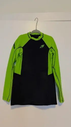 Camiseta Surf Infantil Mormaii com Neoprene - Tam. 12