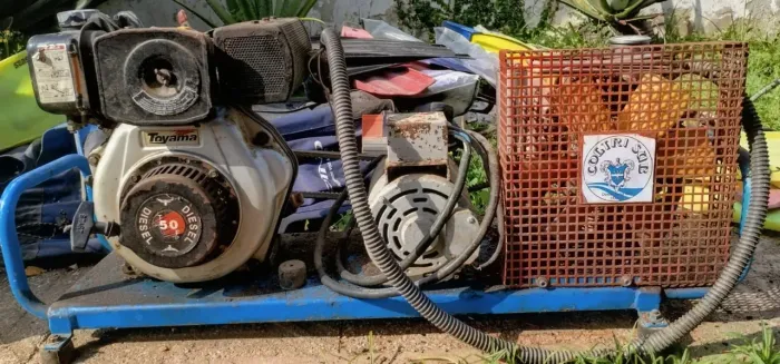Compressor de ar para mergulho