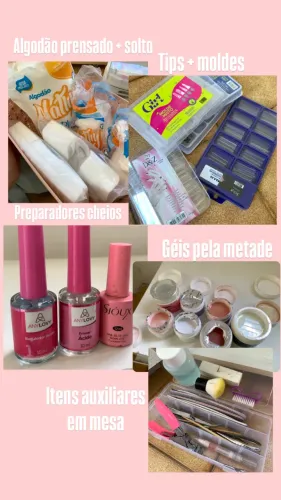 Kit nail desing completo 