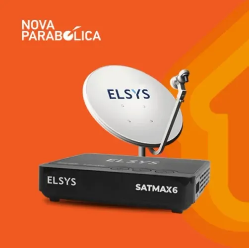 PARABÓLICA +RECEPTOR +INSTALAÇÃO