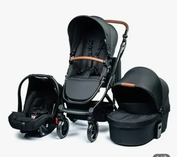 Kit completo Carrinho de bebê +moises + bebe conforto - Como 4 abc Design