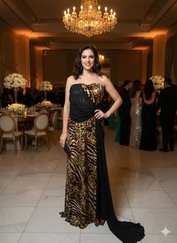 Vestido social P produtos femininos 