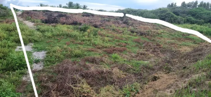 Vendo terreno 34x30  ou troco por moto do meu interesse.