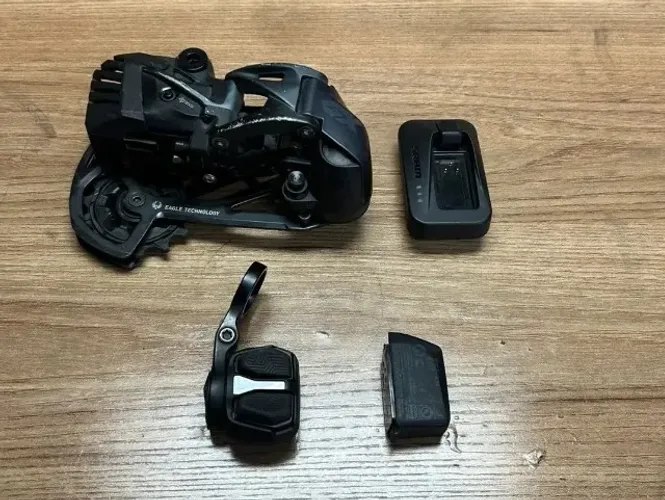 Cambio E Trocador Sram Gx Egl Axs 12v Lunar Eletronico