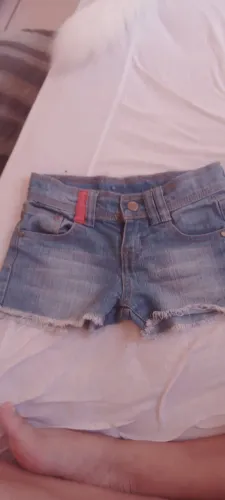 Shorts jeans menina