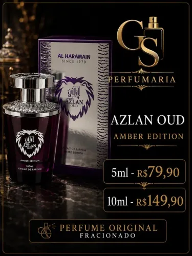 Decant Perfume Azlan Oud Amber Edition