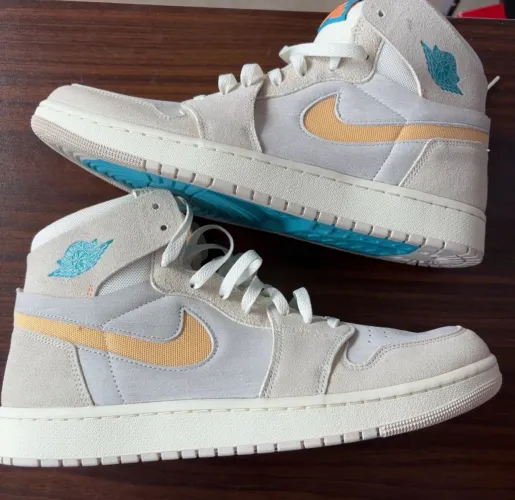 Air Jordan 1 High Zoom Comfort 2 'Light Orewood Citrus'