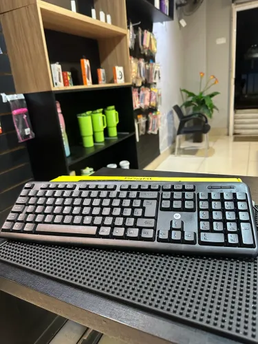 Teclado USB Bright preto - Numérico
