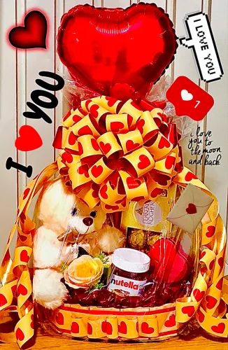 Cestas. Cesta Linda Love disponível