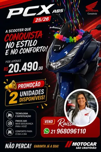 PCX 160 ABS AZUL 2025/2026