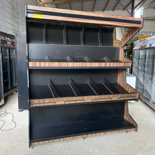 BANCA LATERAL CRISTAL AÇO 1.85M MOSTRUÁRIO