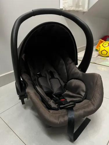 Bebê-conforto Galzerano Cocoon Carbon - Excelente estado