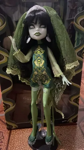 Skullector Scarah Monster High Original completa, com caixa e certificado