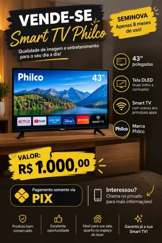 Smart Tv Philco 43