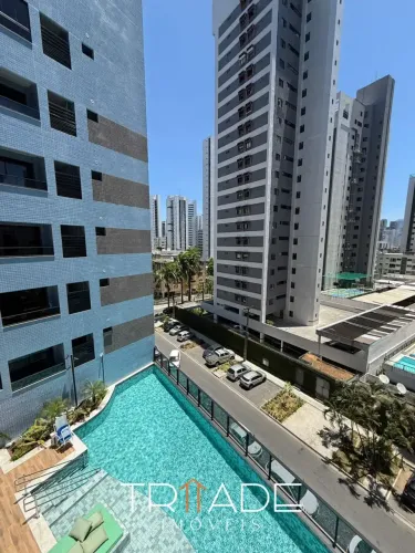 EA-Sua chance de ter seu apartamento Moura Dubeux em Boa Viagem,2 quartos, prédio novo, an