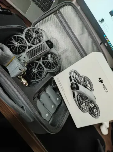 Drone DJI neo 2 na caixa NOVO com 3 baterias e bolsa shock