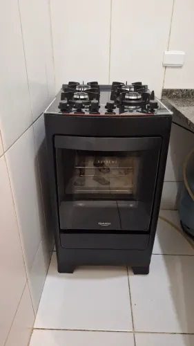 Fogão 4 Bocas à Gás Dako Supreme Glass Acendimento Automático