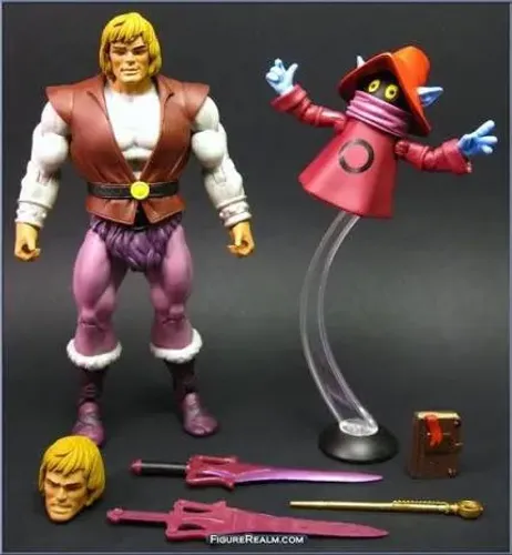 Boneco Príncipe Adam + Orko / Gorpo He-Man Masters of the Universe Classics Mattel Novo