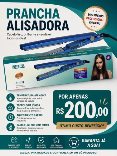 Prancha alisadora