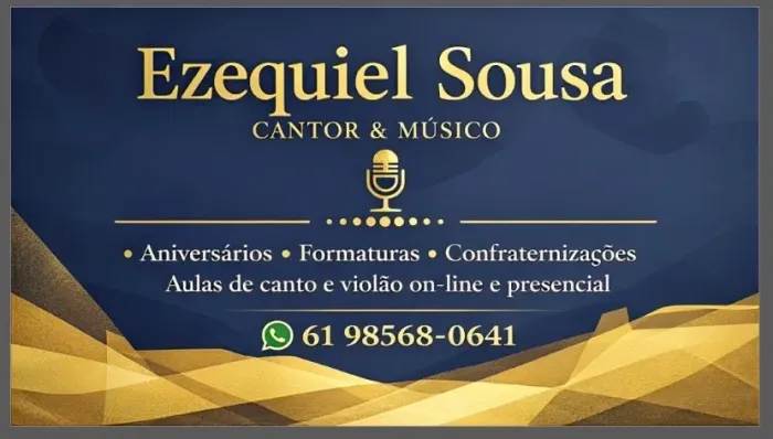 Cantor e professor de canto