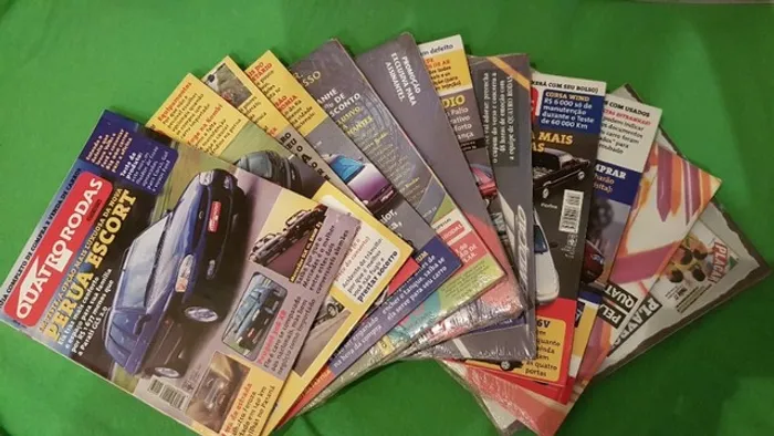 Revista: Quatro Rodas (Lote com 50 revistas) - Editora Abril