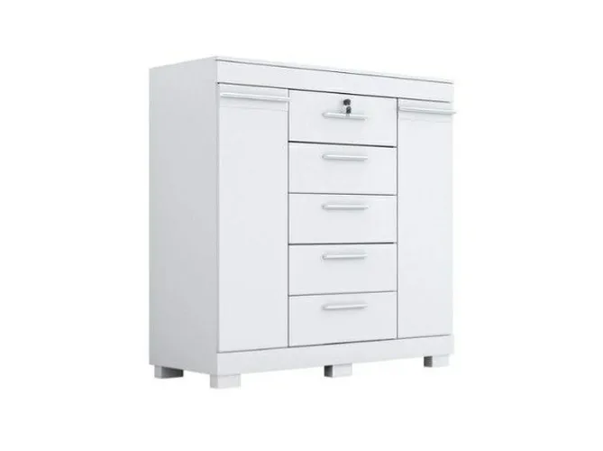 Promoção - Comoda acp diana 100% MDF com Chave - Só R$629,00