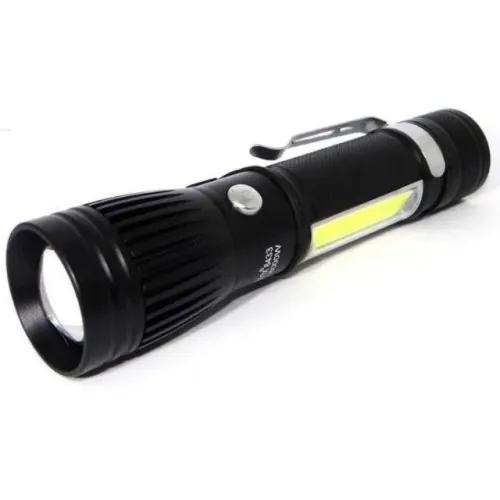 Lanterna Tática Led Militar Swat Lanterna COB Bateria Usb Alcance
