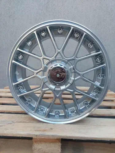 Roda aro 17 BBS Prata com borda diamantada  Volkswagen gol 4X100 