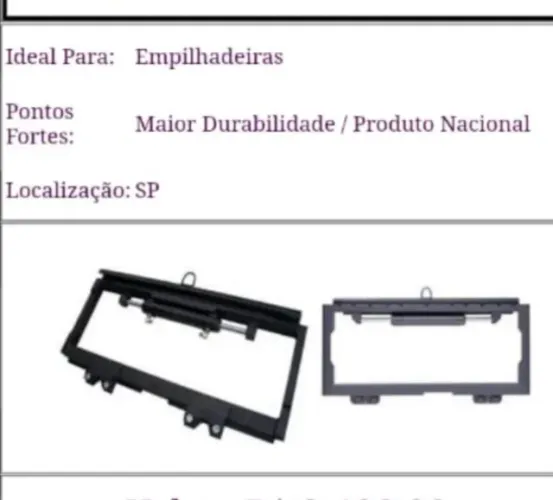 Deslocador lateral De Empilhadeiras Na FT Empilhadeiras Vem
