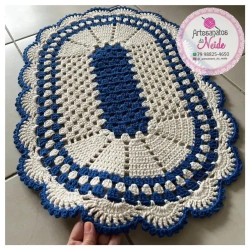 Tapete de crochê 