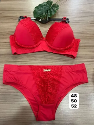 Conjunto lingerie do 48 ao 52